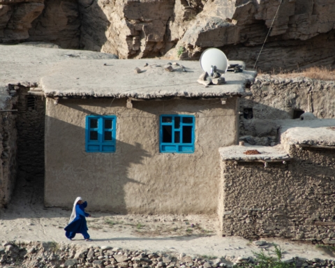 A woman in Badhakhshan, Afghanistan